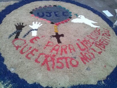 UJEC:UNIÃO DE JOVENS EM CRISTO.                      GRUPO DE JOVENS.           TODAS TERÇAS FEIRAS AO LADO DA IGREJA MAE RAINHA ÀS 20:00