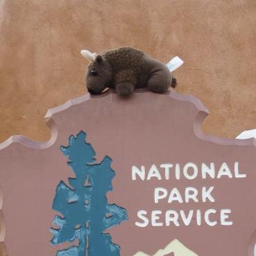 Public History Bison enjoys traveling to historic sites and parks in order to experience history in action!