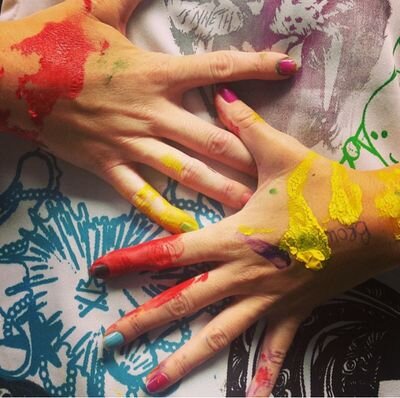 High School Art Fun at Cen10 
 FB/Insta/Spotify: msjaymeartclass
#donteatblue #washyourhands