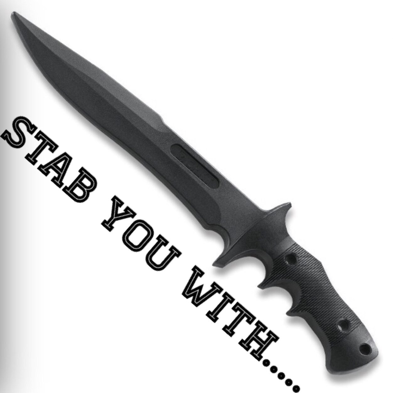 Hacked at 13k! Help me get back to it! Or I will Stab you with.....