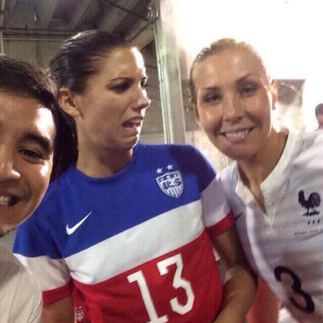 On the pitch