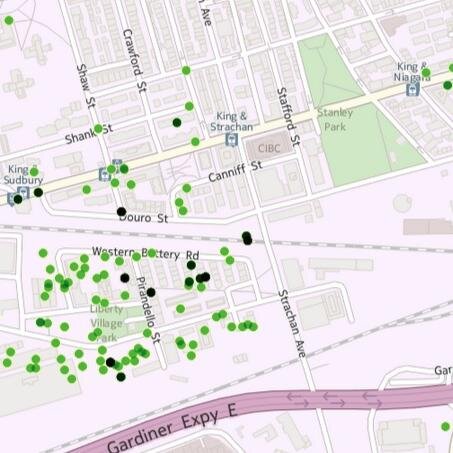 What it costs to live in Toronto. Here and now...One map at a time