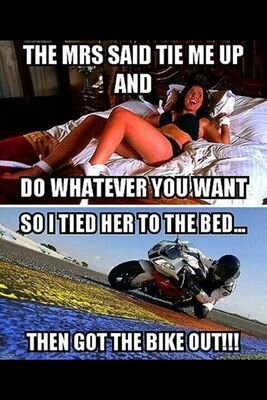 Keen on motorbikes, watching and riding. owner of a cbr1K rr