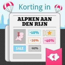 Voor alle acties, kortingsbonnen, uitverkoop en aanbiedingen in Alphen a/d Rijn volg je onze actiekrant. Altijd up-to-date!
