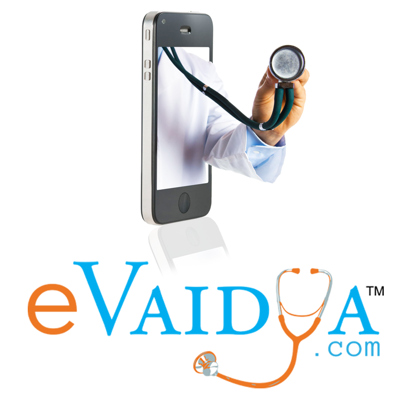 eVaidya is a Health Portal Providing Quick,Easy and confidential Online Doctor Consultations. Call on Toll Free Number: 1800 1030 365 for Quick Consultation
