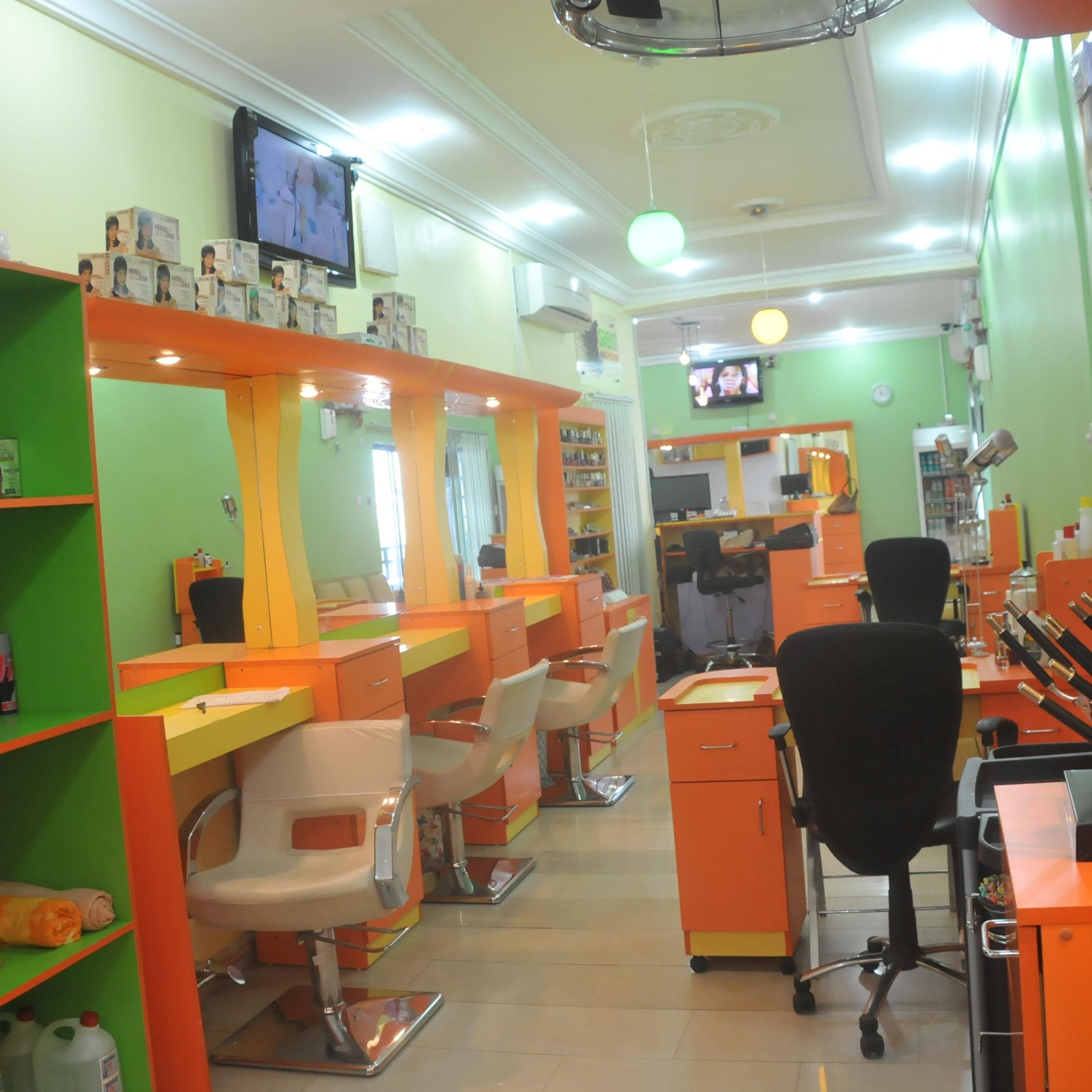 Pampering our customers with the latest techniques in make up, hair do and skin care