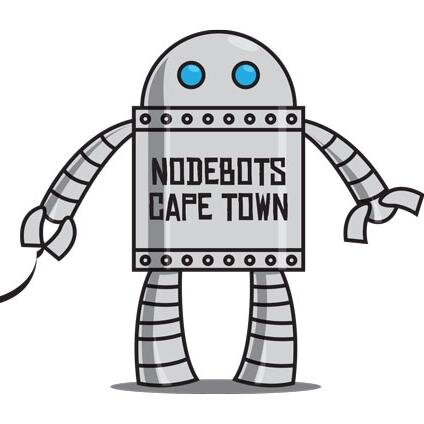 Nodebots by the sea, in the shadow of the mountain