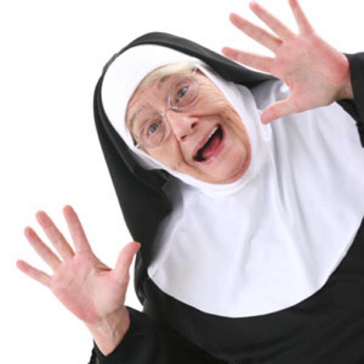 Just a Nun. Who lives on a bun. And's always up for a bitta fun.