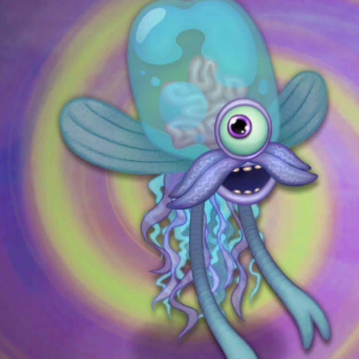 I love drawing and painting my singing monsters