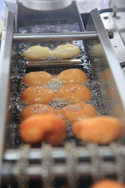Gluten Free Donuts for the masses! Follow to see where the cart will be next...