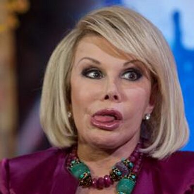 Joan Rivers OG Face (@rivers_ogface) / Twitter Joan Rivers OG Face (@rivers_ogface) / Twitter