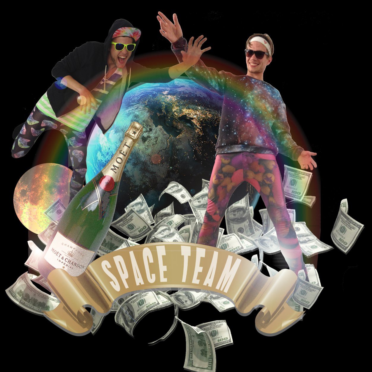 GOLD AND LOVE, THE INTERNATIONAL RAP-GROUP; SPACE TEAM, GOT EVERYTHING YOU COULD IMAGINE, AND FAR BEYONE THAT! // LOVE #WALKINGGOLDMINE AND PINLIGTAVSHED
