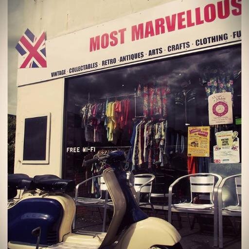Visit our emporium! #Handmade #Retro #Vintage #Antiques #Crafts #Art #Clothes & #Cafe - at #Northampton NN1 4AH & #Towcester NN14 6GX