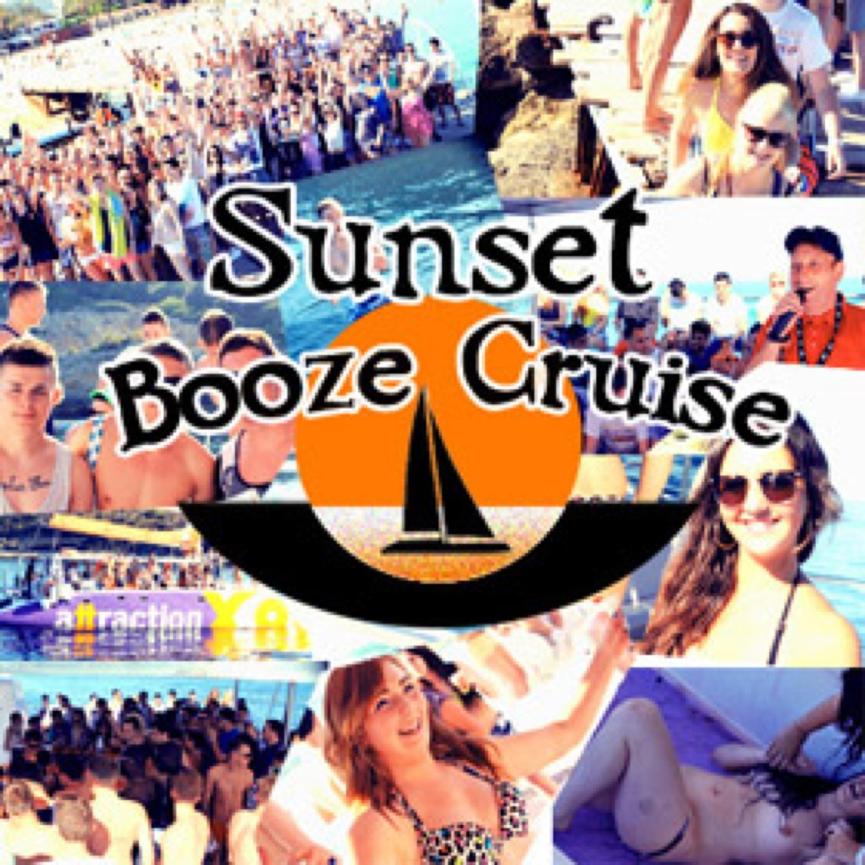 Sunset Booze Cruise!!! The Most famous boat party in Europe!! Reserve your tickets online for free to guarantee your space!