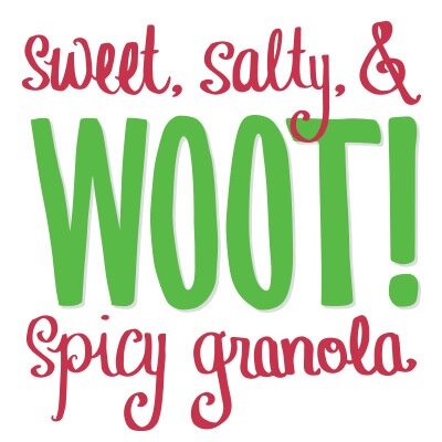 A sweet, salty, and spicy granola mix of dried fruit, nuts, and seeds, handmade in small batches with love in Baltimore, Maryland.