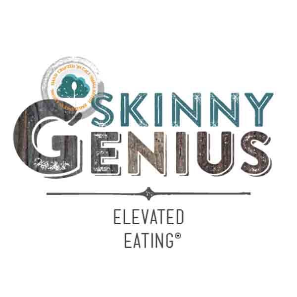 SKINNY GENIUS products are the real deal.  I’ve thought a lot about what you’ll be eating, so you don’t have to.  I’ve done all the heavy lifting.