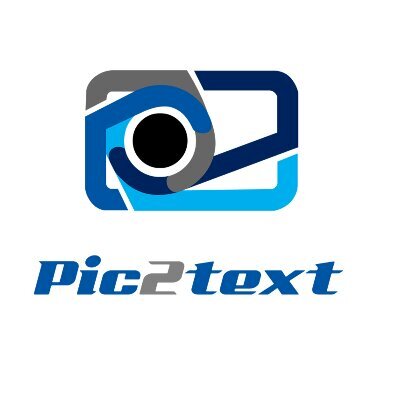 pic2text's profile picture. Pic2text is a new app that takes the text out of pictures and makes them editable text. Perfect to save time and for note taking.