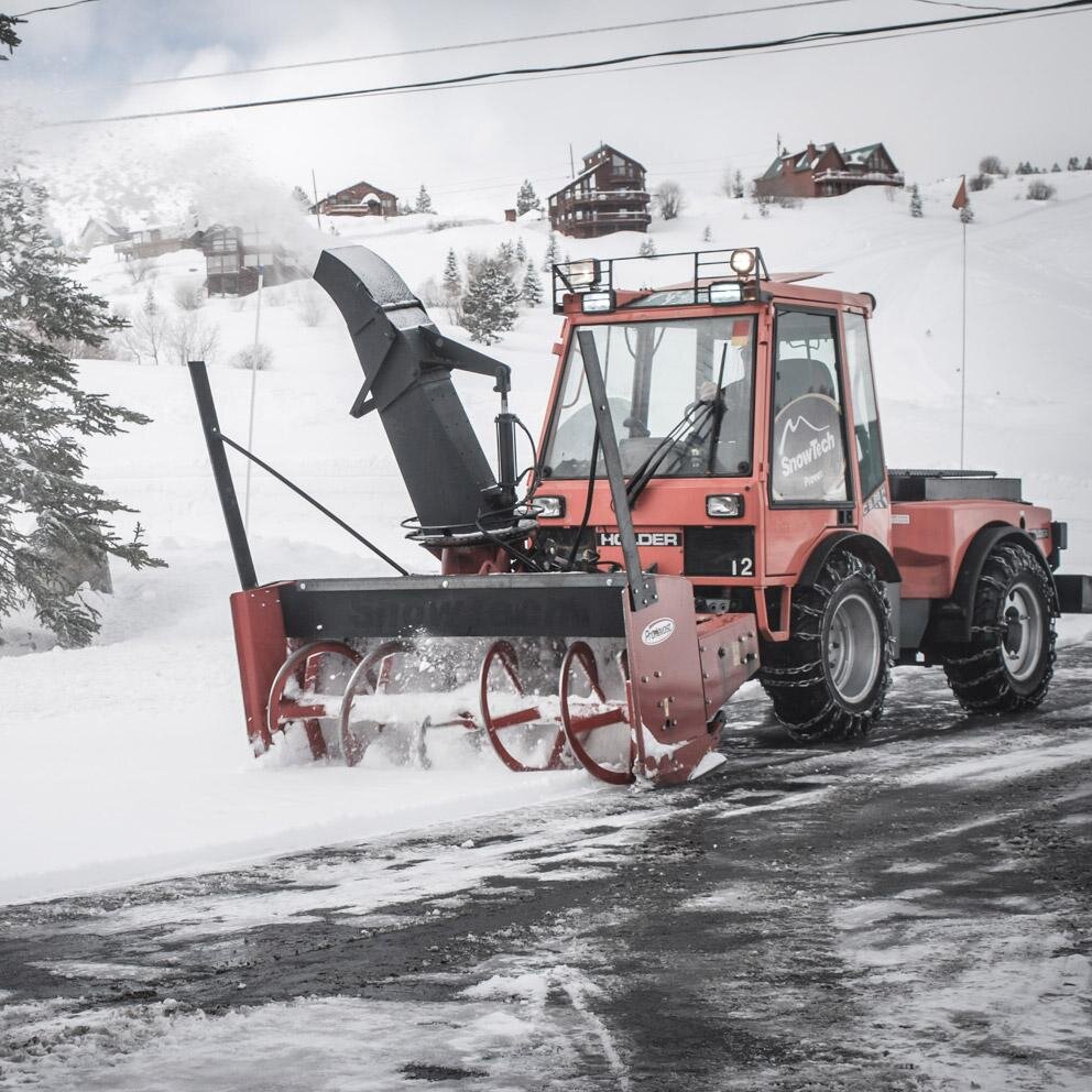 Really good snow removal in Tahoe Donner