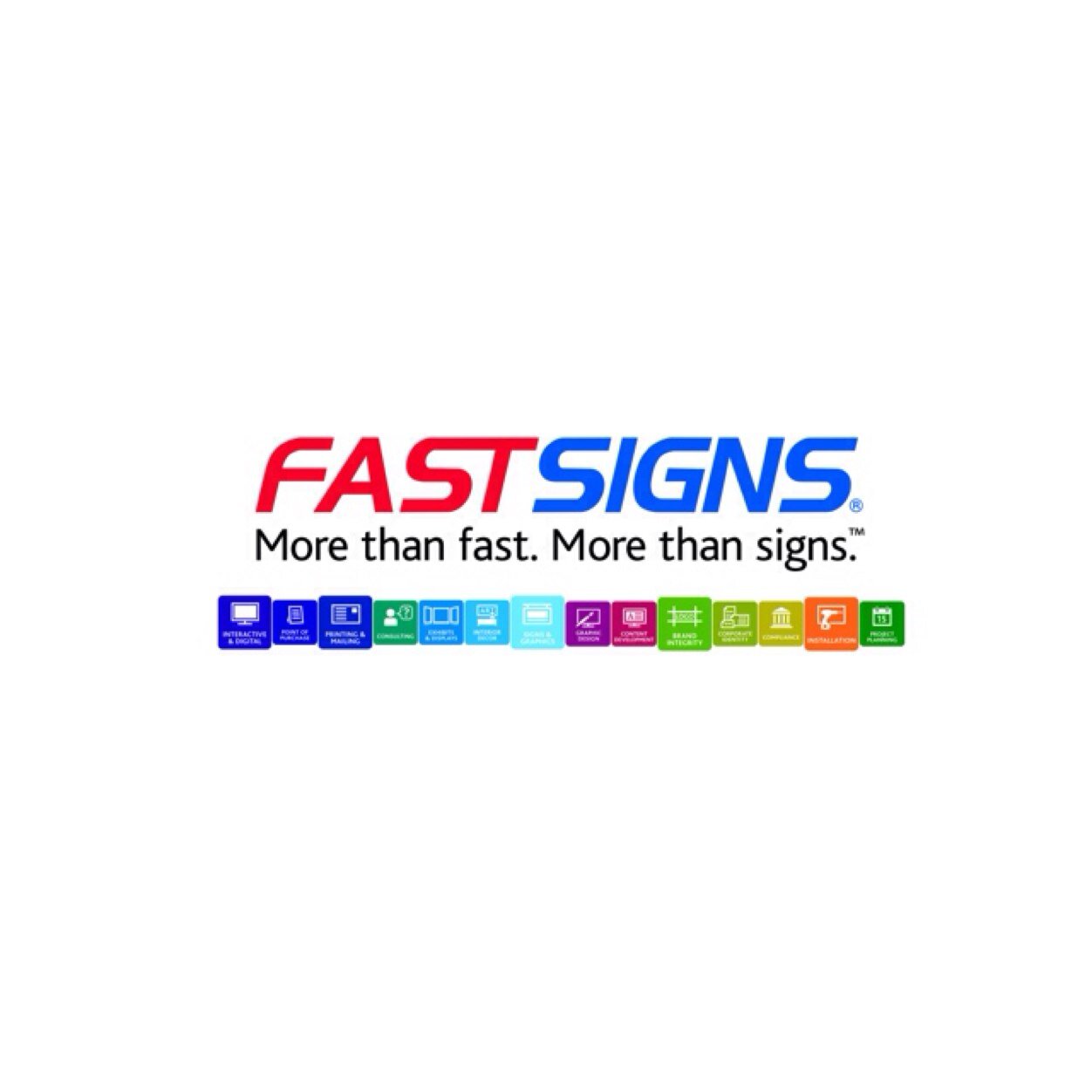 More that fast. More than signs.
 
EVERY type of sign from banners, exhibition pop ups, vehicle wraps, digital Signage and Much Much MORE!