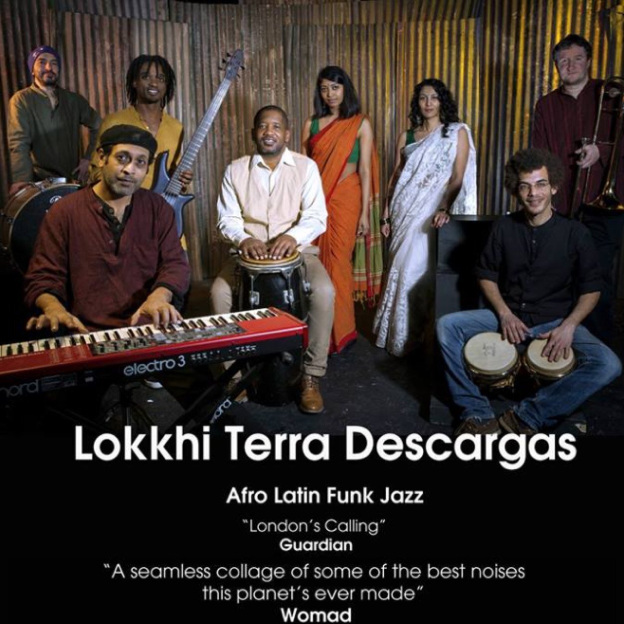LokkhiTerra's profile picture. “A musical journey taking you from the melas of Bangladesh to the streets of Habana, via some districts in Lagos on to a bustling club in London”.