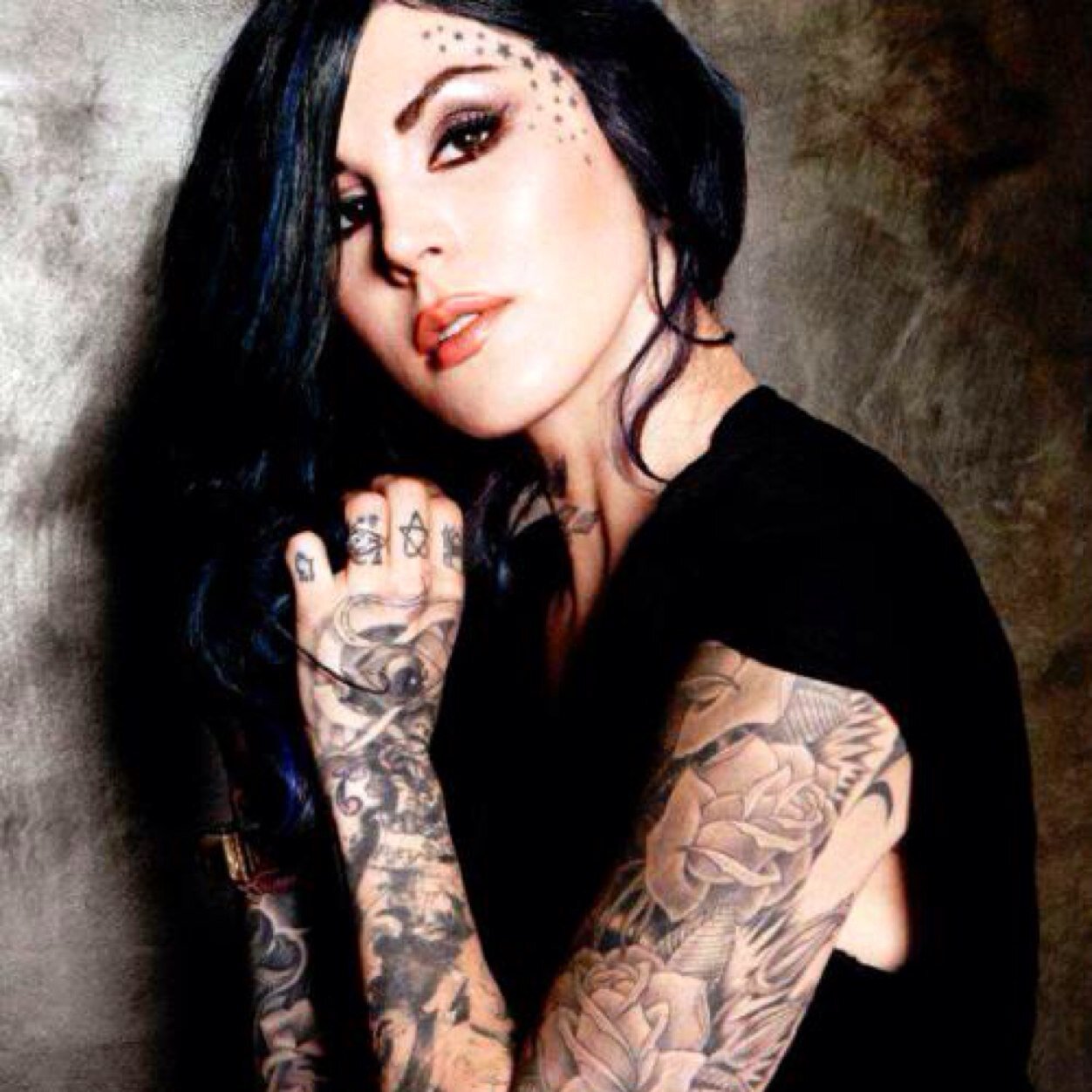 'My name is Katherine von Drachenberg but the world knows me as Kat Von D. Want a tattoo? Don't be a bitch and man up, I'll be waiting at the chair.'