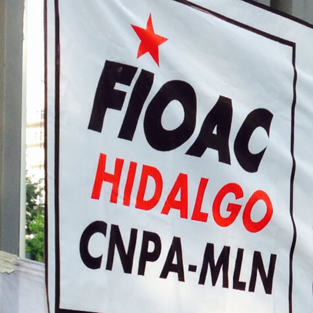 La FIOAC es la organizacion del @MST_Mexico en el estado de Hidalgo Mexico