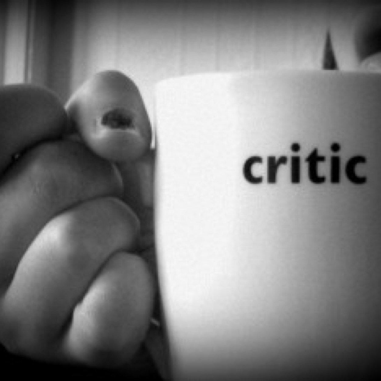Its easier to criticise than to find a solution. I was always good at easy things. Period.