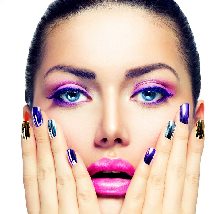 Unhas Decoradas (Mulher M) - Imagens e Tutoriais