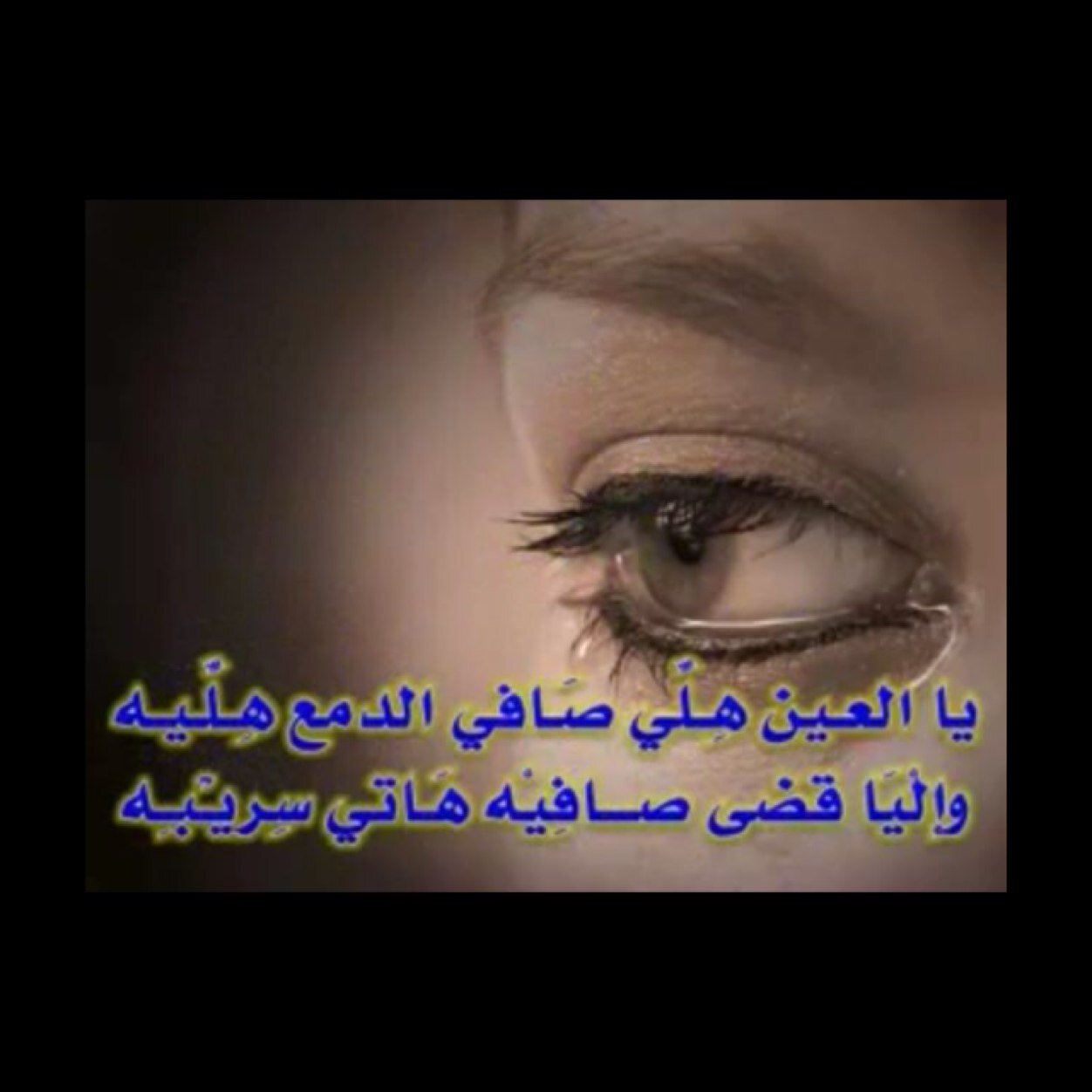 مافي عيوني غير زوله بها الكون.. وصوته يناديني وانا اقول لبيه..