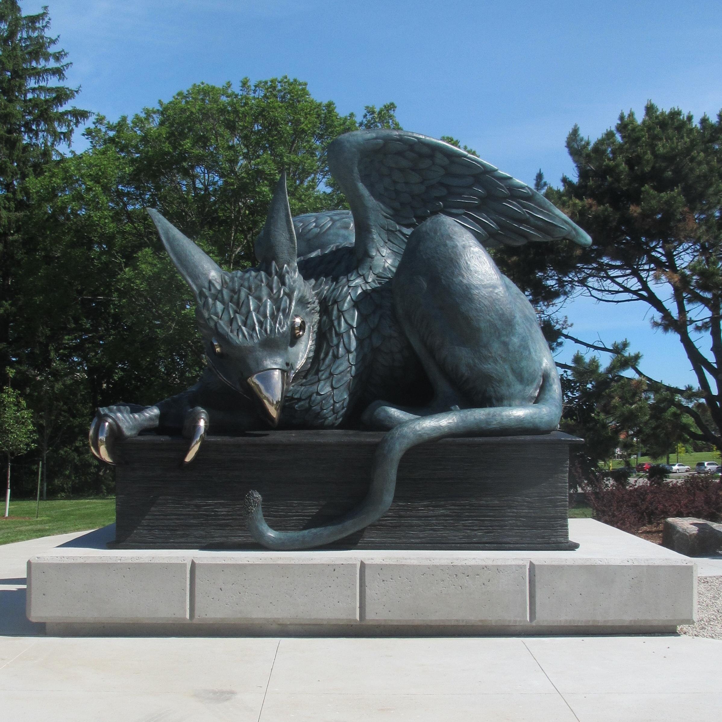 I am the legendary and majestic creature who guards the UofG entrance. Here's the page of all things related to me and current events at the UofG!