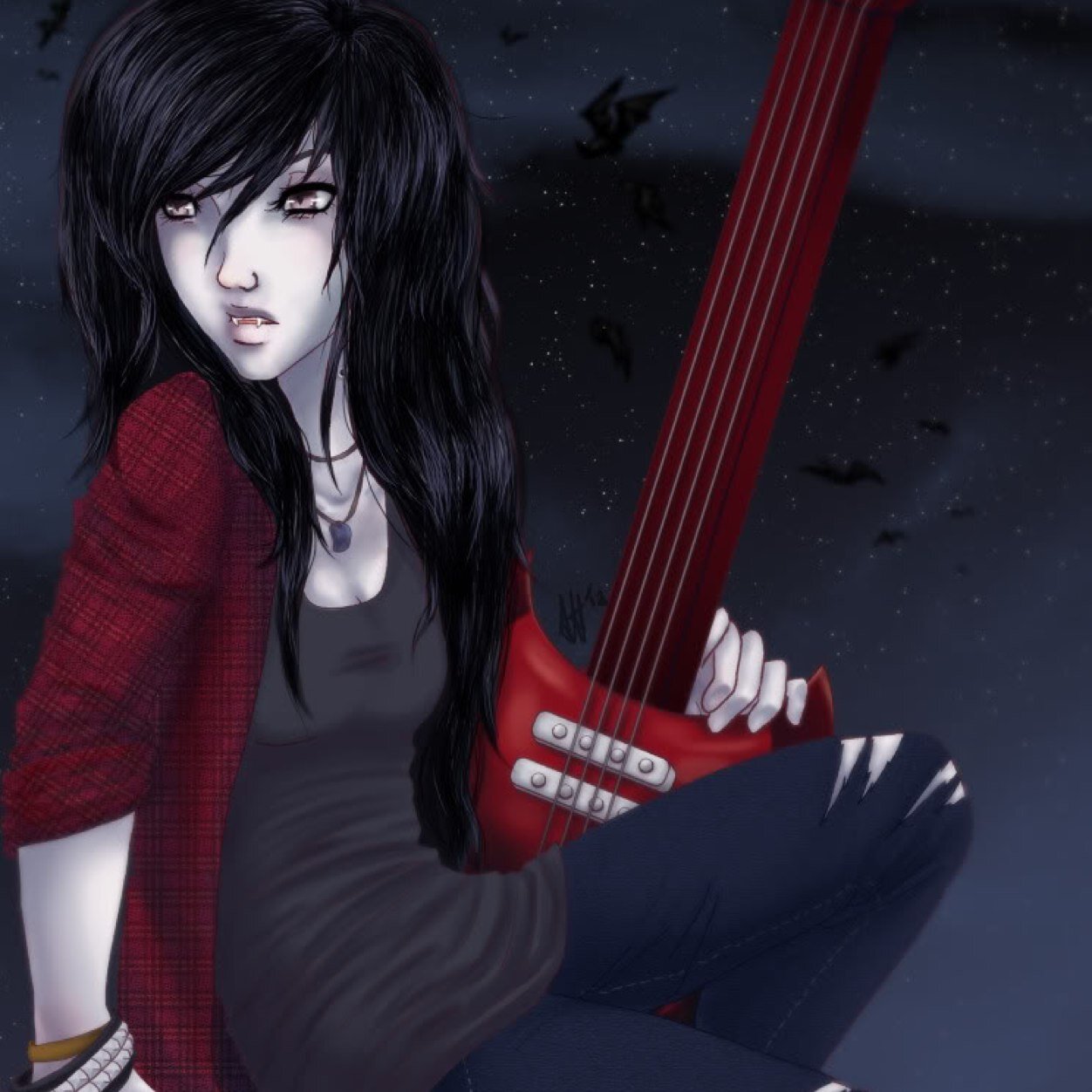 Im Marceline the vampire queen. Demon eyes demon powers...