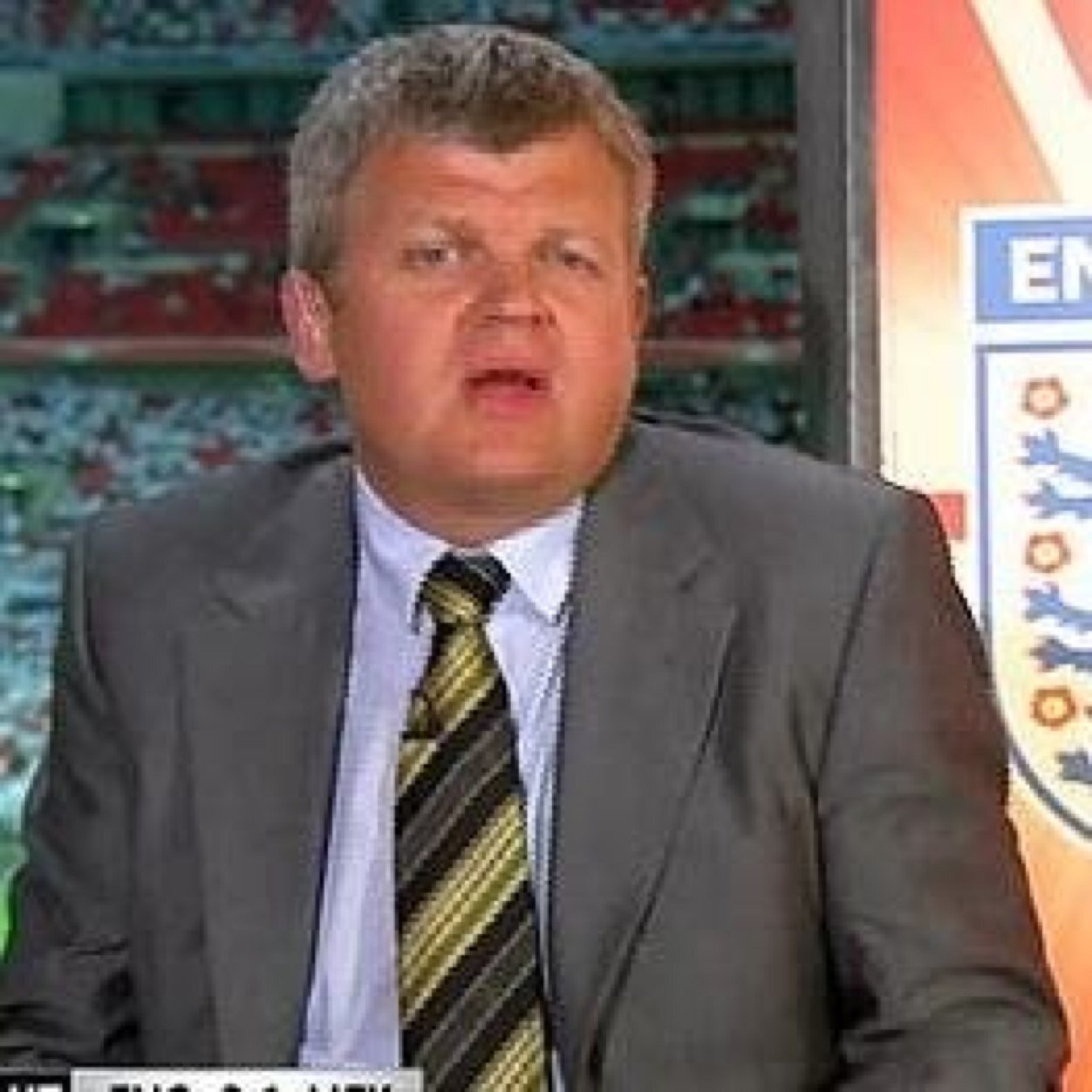 Most hated man on ITV Football. West Broms favourite supporter and er and er what else could i say on here. Oh yes its a parody.