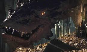 The Only King Under The Mountain. Dragon. Badass.