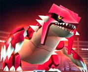 [Level 100, Fire/Ground Legendary pokemon] An ancient Pokemon said to possess the ability to expand continents........