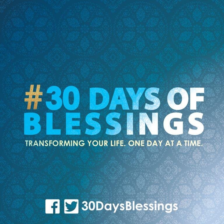 #30DaysofBlessings is a month-long independent youth-led campaign challenging you to be your best and to give those around you.