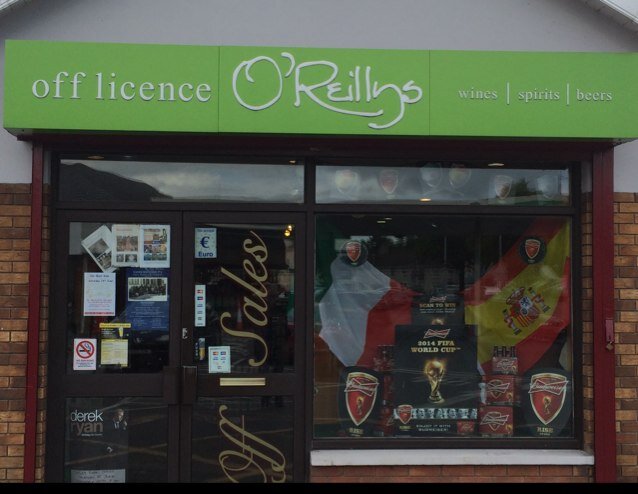 O'Reillys Off-Sales / Newry / Camlough / Warrenpoint / Banbridge.
Finest Selection of Wines - Best deals on Beers and Spirits. Deals for weddings and parties.