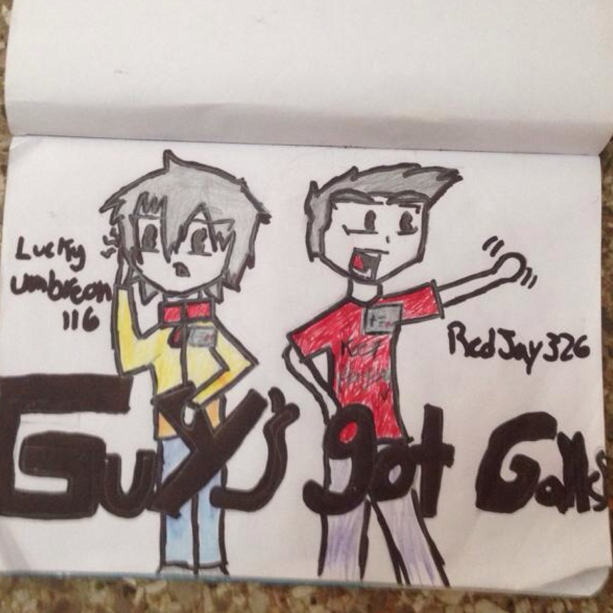 Official guys got games twitter The owners are @gigagamesx2 and @Jdreymo we try to make videos on youtube,channel guysgotgames Z