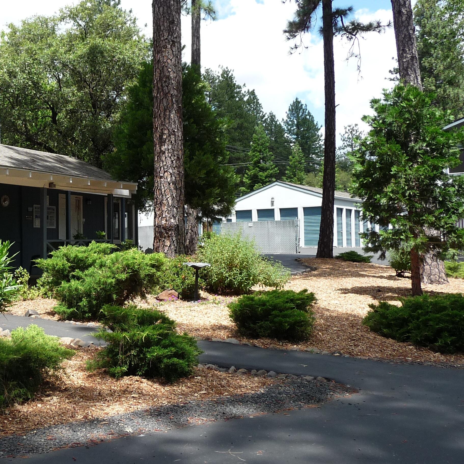 Office Open Mon to Fri. 9:00am to 4:00pm & Sat 10am -3 pm Storage units available . All individual alarmed, gates closed at 8pm, open 8 am. Call (530) 877-0677