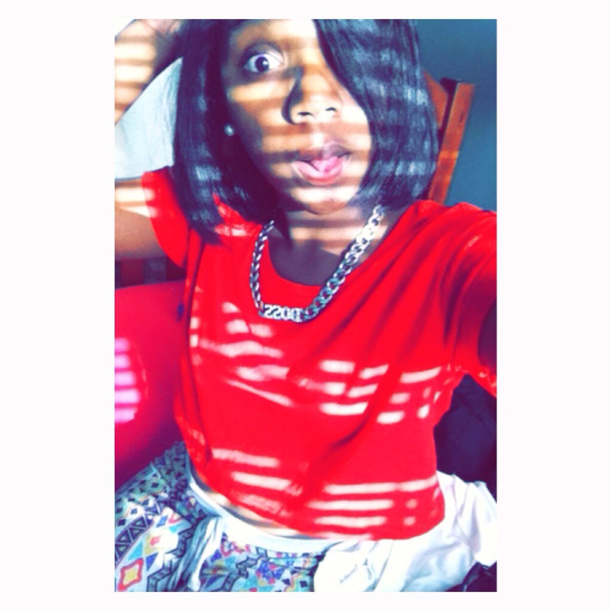 Heard she running game |