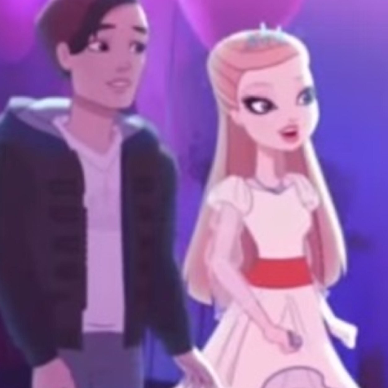 Hi im gigi im daughter of giselle from enchanted, my father is prince edward and my stepfather is robert phillip and stepsia morgan #single royal!