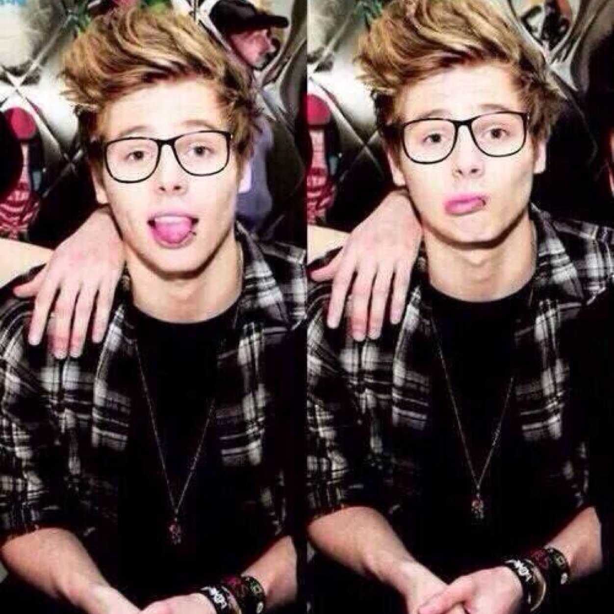 Follow @HayesxLuke turn on her notifs just cause