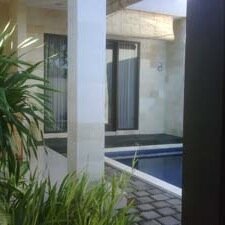 3 unit villas with private pool in each villa. 5 minutes to Dream Land, Green Waterpark, GWK etc. Get Promo Price start from IDR 500K
