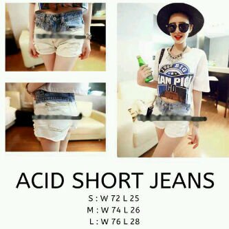 t-shirt,hotpants,ripped jeans,bag, etc. for more info, contact me: 081258270726. happy shopping;*
