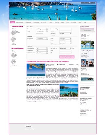 http://t.co/4JDfTwgOx6 Touristik Service bietet dem Reisebüro die Möglichkeit kostengünstig die Reise-interessierten Kunden auf sich aufmerksam zumachen.