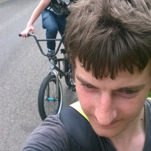 Bmxing is my dream come true and my girlfriend is my hole life