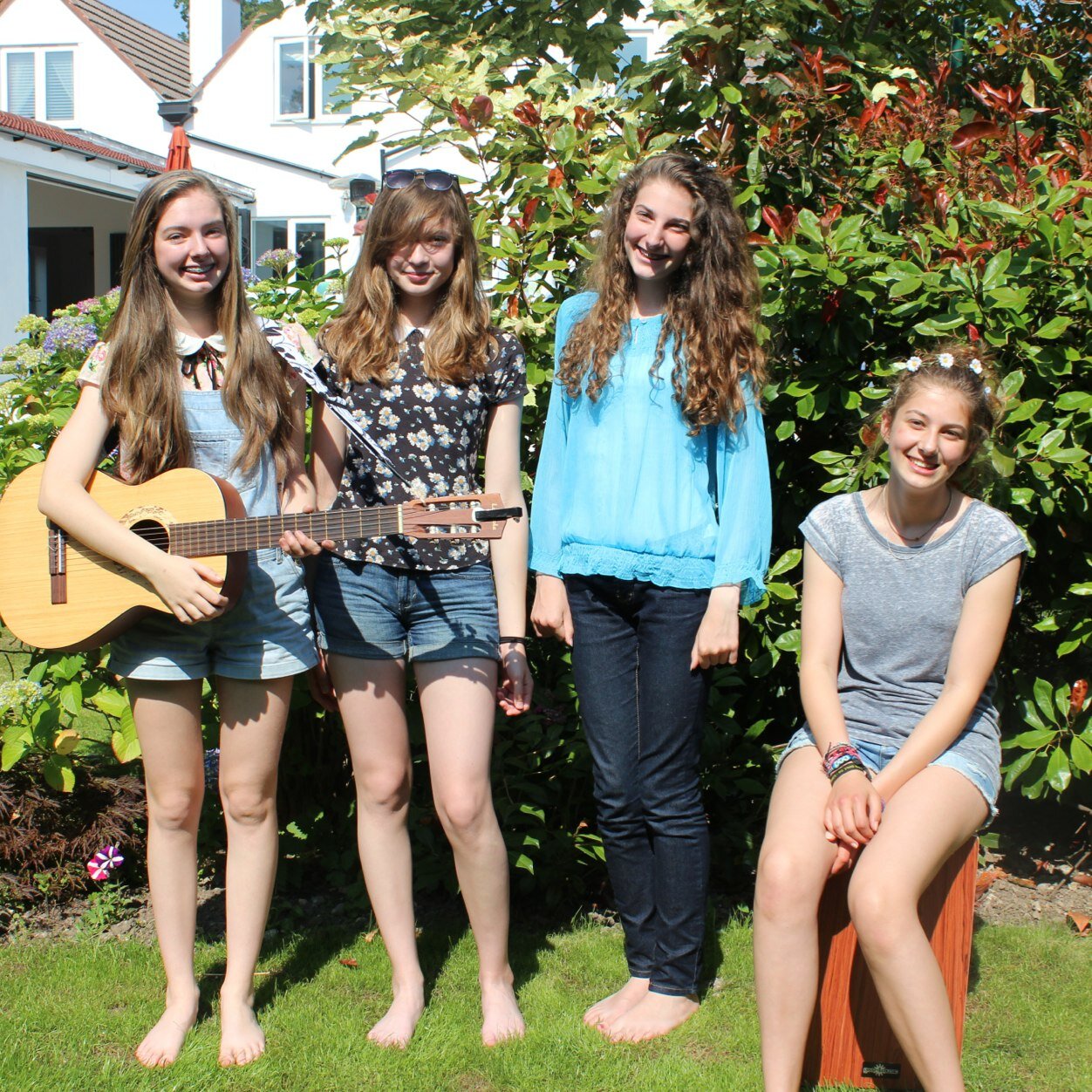 We are Million Times Too Many, Just 4 girls that love making music @vikki_pineapple @emilyisapenguin @TidmanCharlotte @MilsCole