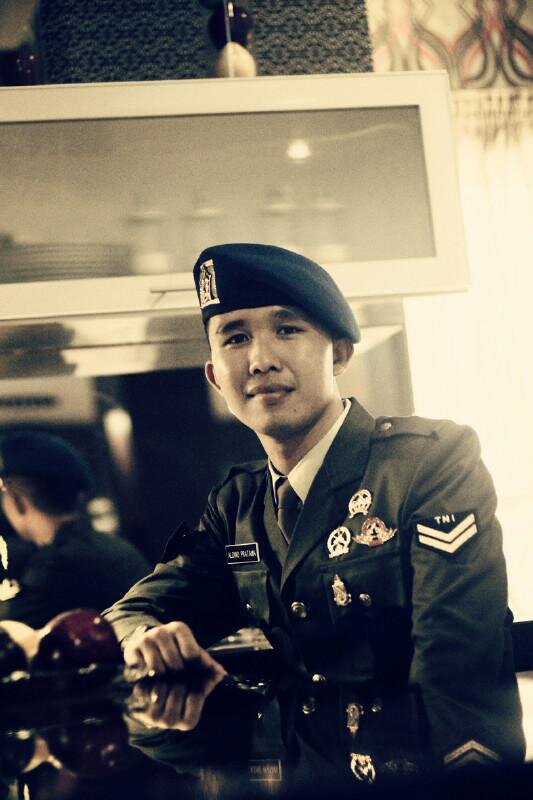 Army (First sergeant). Military police indonesian'05 (PK 12).