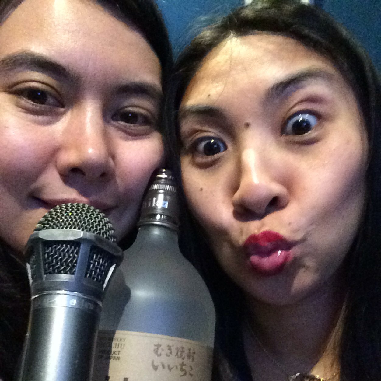 Asian ladies who like to laugh and drink - on occasion in front of other people.