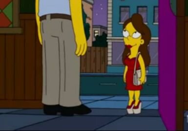 soy una enana, morena inca, mido un metro y gracias al maquillaje mis fotos salen bien, y a los filtros  instagram, salgo en los simpson como novia de Moe