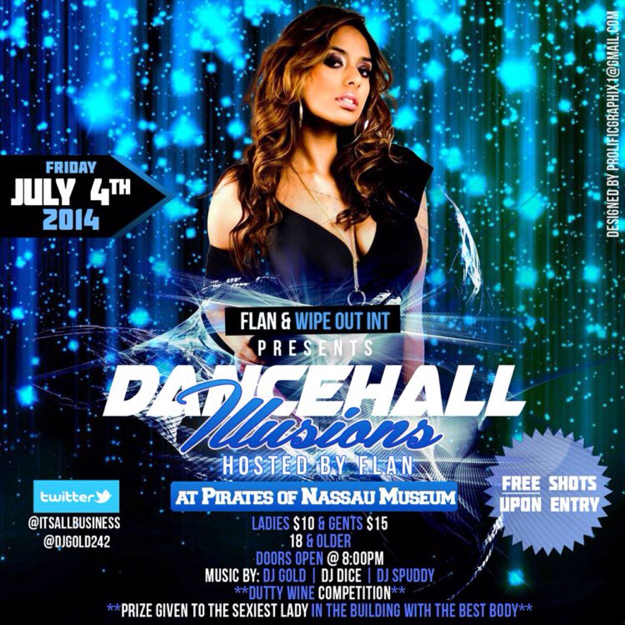 IllusionsDance's profile picture. Back by Popular Demand from the producers of Rubiks Cube :: Flan & Wipeoutent Brings to you DanceHall Illusions! July 4th @ Sharkeez Bar & Grill!!